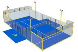 10mm Tennis Artificial Grass 6x20m10x20m Panoramic Padel Court