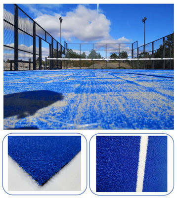 10mm 12mm 15mm Tennis Artificial Grass 4m Full Size Tennis Court 10x20m