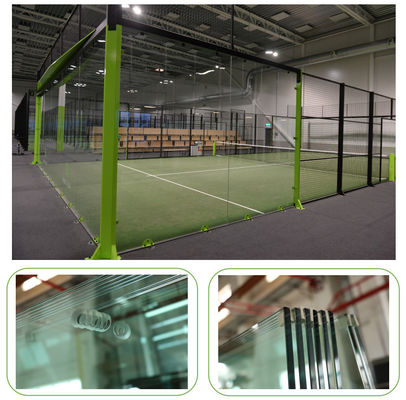 Customized Factory Wholesale 4m Panoramic Padel Tennis Court 10x20m 4x20m