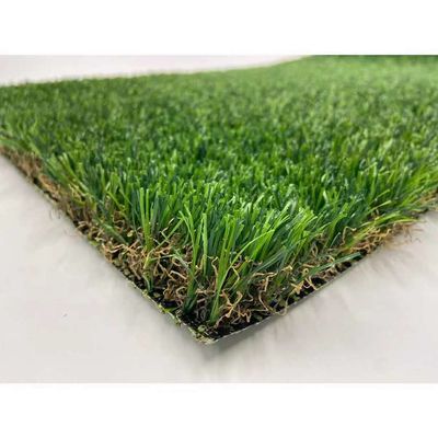 Mudah Untuk Menginstal PE + PP Rumput Sintetis 40mm Untuk Lanskap Luar Ruang