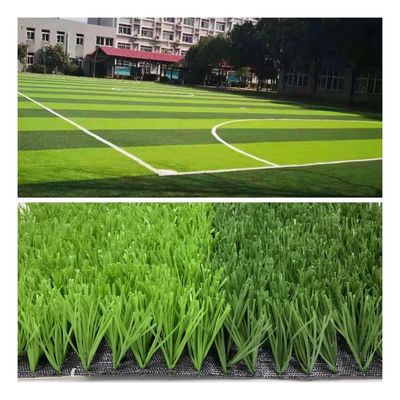 Rumput Sepak Bola Sintetis Rumput Buatan Tahan UV 165 Jahitan/m